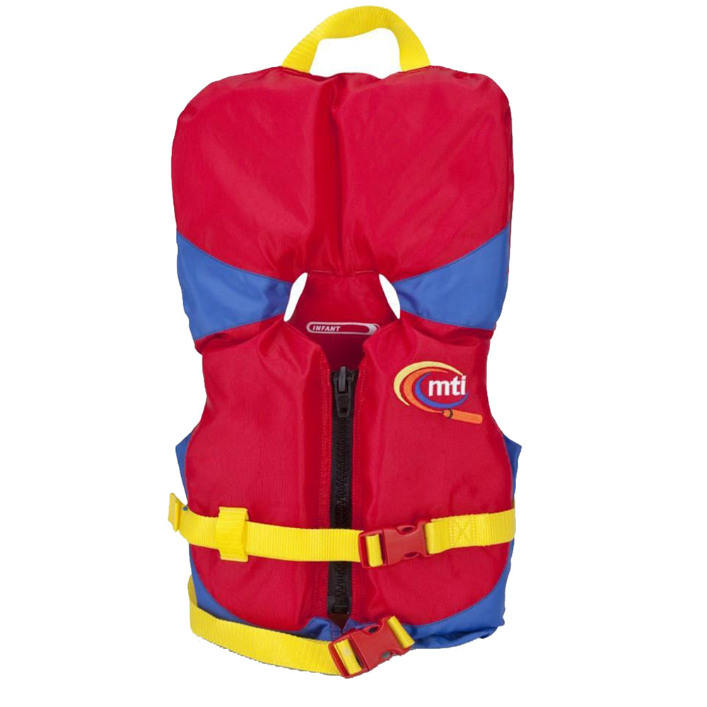 MTI Infant Life Jacket w/Collar - Red/Royal Blue - 0-30lbs [MV201I-126]